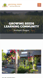 Mobile Screenshot of growingseeds.net